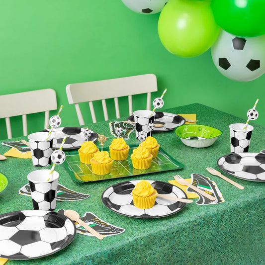 Vassoi Rettangolari di Cartone Calcio