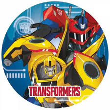 Piatti di Carta Transformers